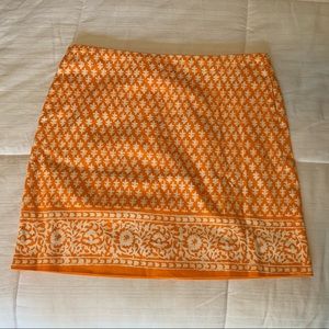 J.Crew Factory Orange Skirt